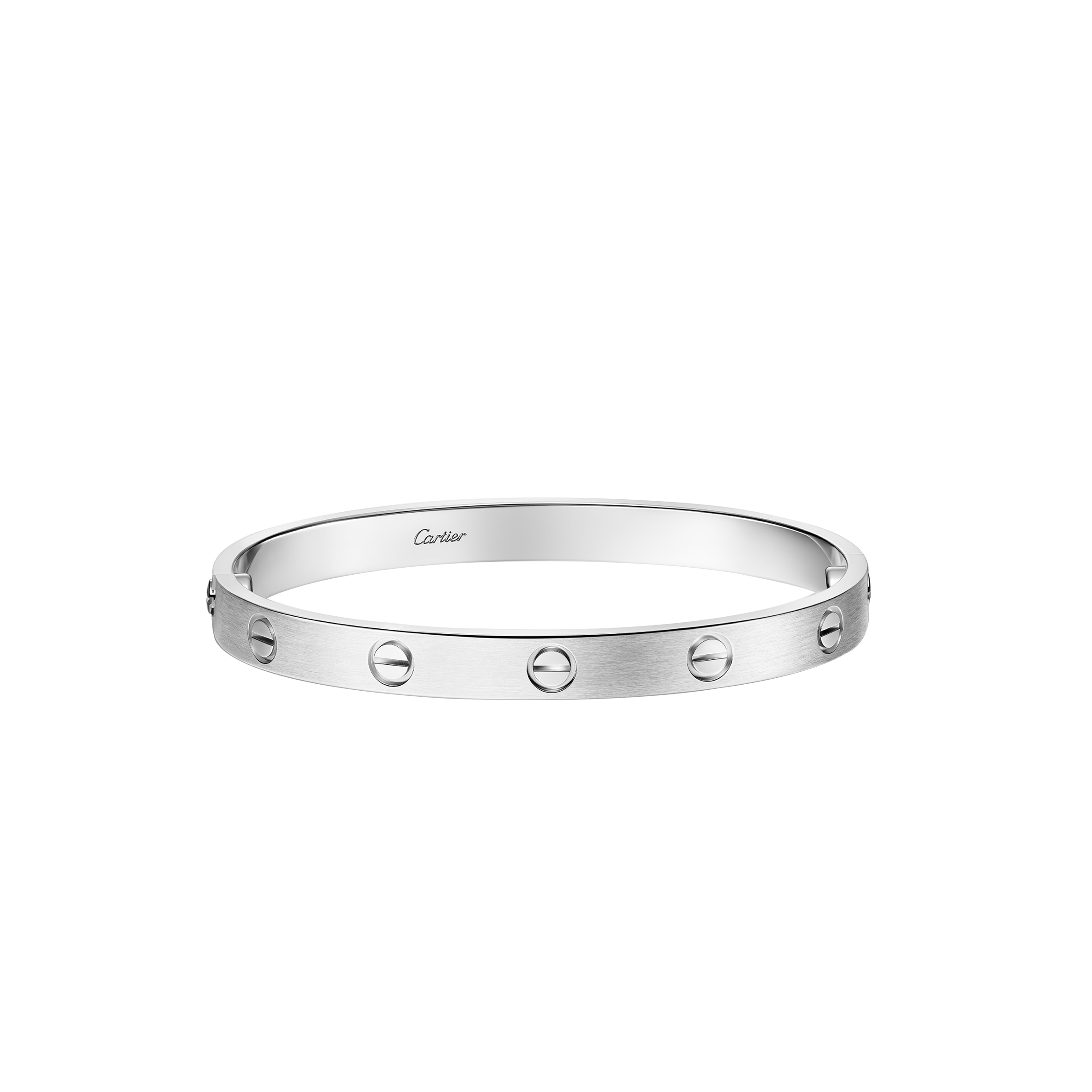 CARTIER LOVE BRACELET, CLASSIC MODEL, BRUSHED B6077117